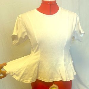 Cute Top Shop Peplum Tee